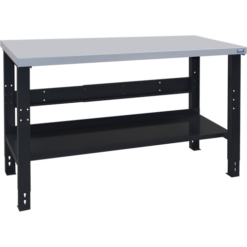 Industrial Duty Workbench, 60" W x 24" D x 34" H, 1000 lbs. Capacity Oxford Builders Supplies Inc