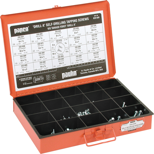 Assortiments de vis autoperceuses Oxford Builders Supplies Inc