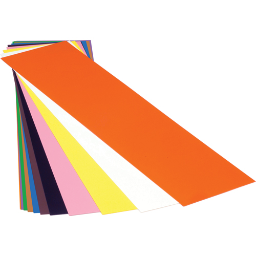 Colour-Coded Plastic Shim Stocks Oxford Builders Supplies Inc