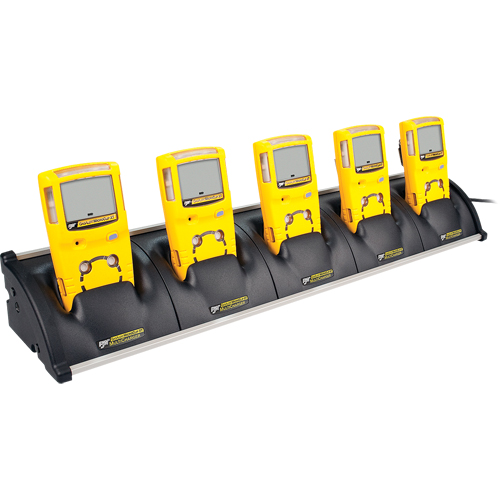 D&eacute;tecteurs multi-gaz GasAlertMicroClip XT BW - Chargeur &agrave; cinq espaces Oxford Builders Supplies Inc
