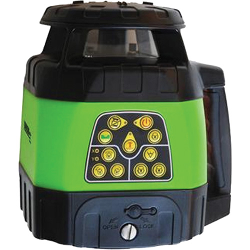 Laser rotatif horizontal et vertical &agrave; nivellement automatique et faisceau vert, 400' (120 m), 532 Nm Oxford Builders Supplies Inc