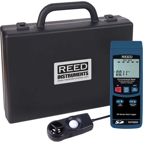 Data Logging Environmental Meter Oxford Builders Supplies Inc