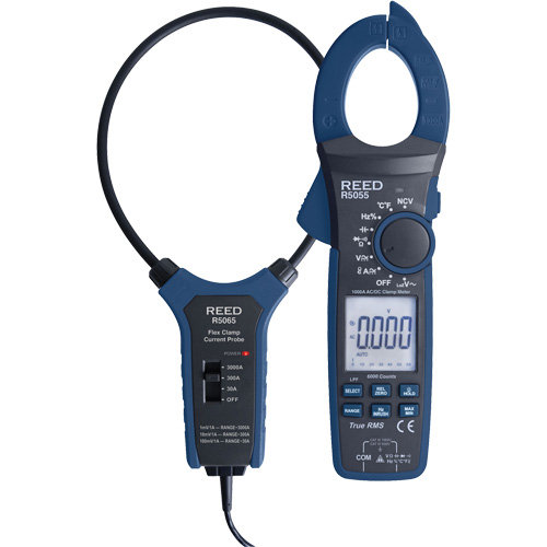 True RMS Clamp Meter Kit, AC/DC Voltage, AC/DC Current Oxford Builders Supplies Inc