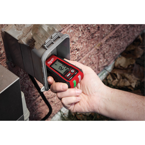 Voltage Detector with LED & GFCI Receptacle Tester Kit, 50 V - 1000 V, Display & Sound Alert Oxford Builders Supplies Inc