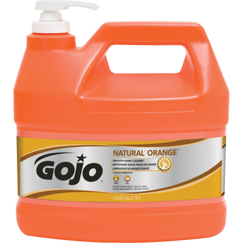 Natural Orange Hand Cleaner, Cream, 3.78 L, Jug, Citrus/Orange Oxford Builders Supplies Inc