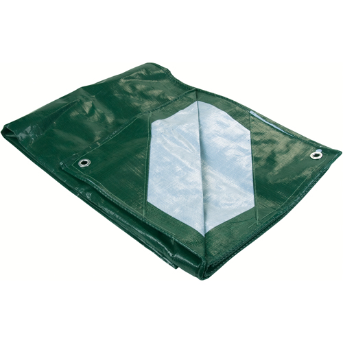 B&acirc;che, Robuste, Vert, 8' x 6' x 9 mils Oxford Builders Supplies Inc