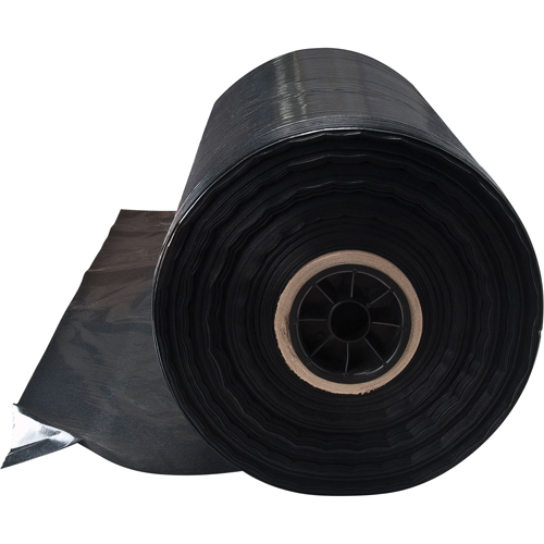 Garbage Bags, 3X Strong, 35" W x 49" L, 3 mils, Black Oxford Builders Supplies Inc