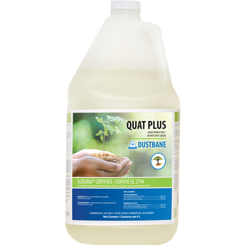D&eacute;sinfectants et nettoyants Quat Plus, 4 L, Cruche Oxford Builders Supplies Inc