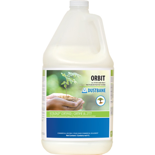 Orbit Floor Finishes, 4 L, Jug Oxford Builders Supplies Inc
