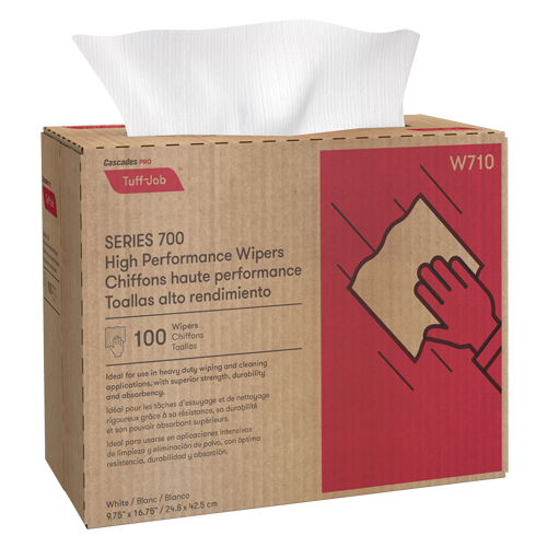 Pro Tuff-Job Wipers, Heavy-Duty, 9-3/4" L x 16-1/4" W Oxford Builders Supplies Inc