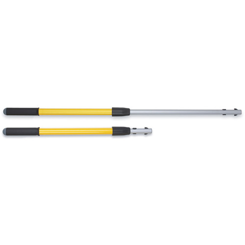Hygen Quick Connect Short Handle, Aluminum, Quick-Connect Tip, 2" Diameter, 40" Length Oxford Builders Supplies Inc