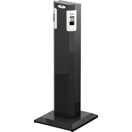 Pedestal Ashtray, Free-Standing, Metal, 1.6 US gal. Capacity, 41-1/2" Height Oxford Builders Supplies Inc