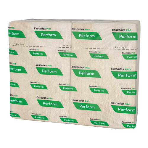 Serviettes enchev&ecirc;tr&eacute;es Pro Perform, 1 pli, 4,25" x 6,5" Oxford Builders Supplies Inc
