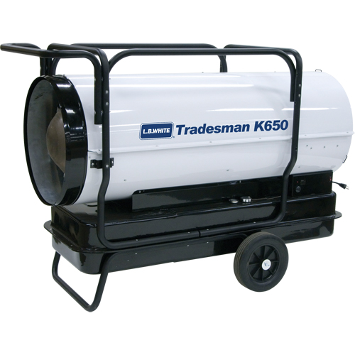 Tradesman&reg; Forced Air Heater, Fan, Kerosene, 650,000 BTU/H Oxford Builders Supplies Inc