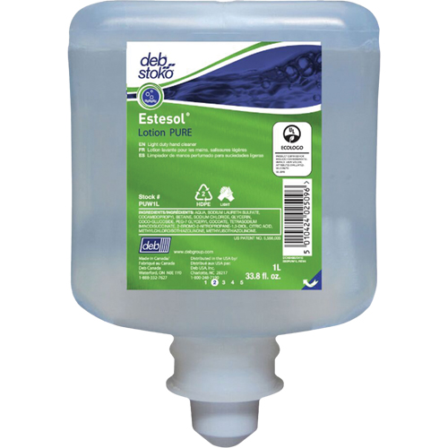 Estesol&reg; Pure Light-Duty Hand Cleaner, Cream, 1 L, Refill, Fresh Scent Oxford Builders Supplies Inc