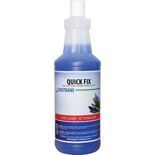 Quick Fix Acid Bowl Cleaner, 1 L, Bottle Oxford Builders Supplies Inc
