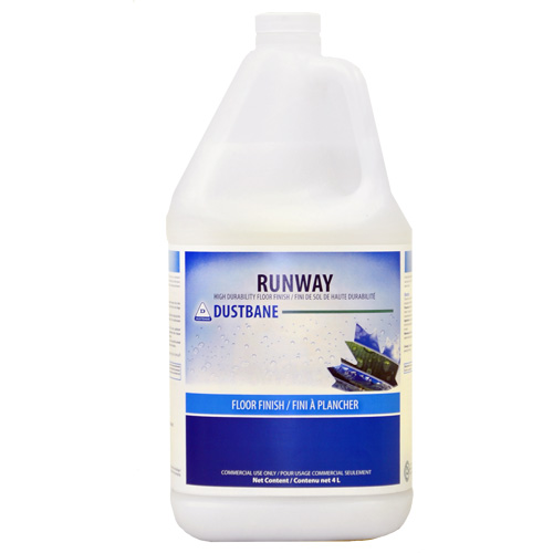 Runway High-Durability Floor Finish, 4 L, Jug Oxford Builders Supplies Inc