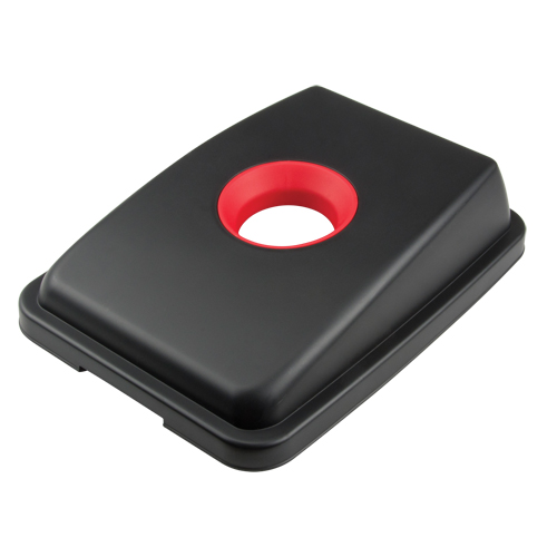 Waste Classification - Lid, Open Lid, Plastic, Fits Container Size: 17-1/4" x 12-1/2" Oxford Builders Supplies Inc
