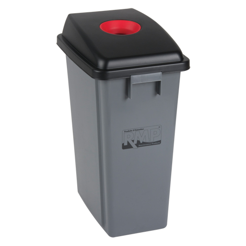Waste Classification - Lid, Open Lid, Plastic, Fits Container Size: 17-1/4" x 12-1/2" Oxford Builders Supplies Inc