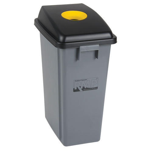 Classification des d&eacute;chets - couvercle, Couvercle ouvert, Plastique, Convient aux contenants  Oxford Builders Supplies Inc