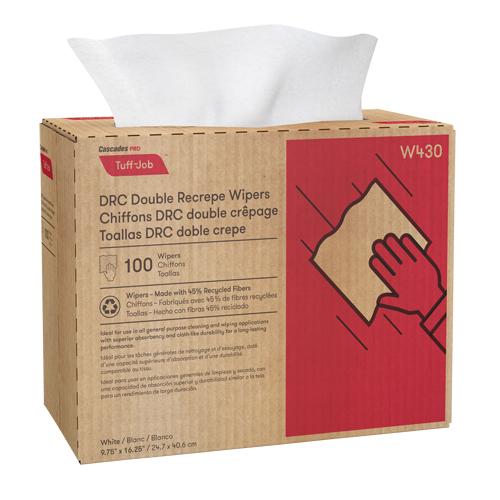 Chiffons Pro Tuff-Job, Tout usage, 9-3/4" lo x 16-1/2" la Oxford Builders Supplies Inc
