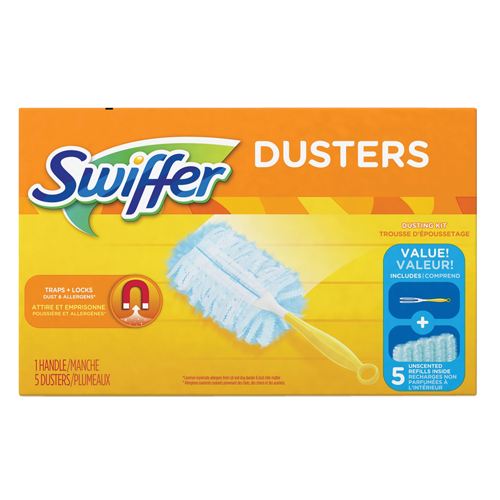 Duster Kit, Slip On Style, Microfibre, 5" L x 3-1/2" W Oxford Builders Supplies Inc