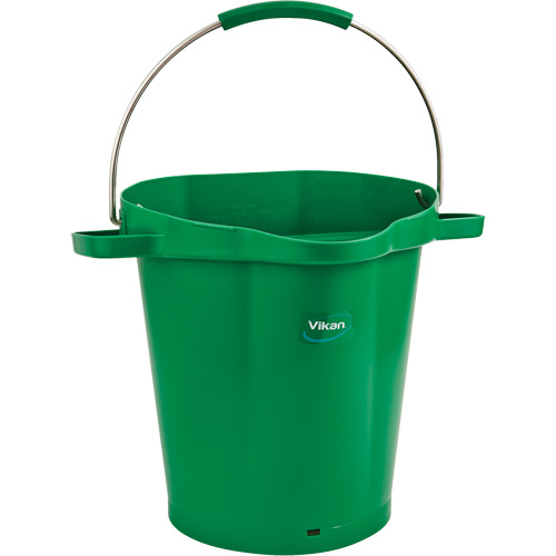 5692 Series Bucket, Green, 3 US gal. Oxford Builders Supplies Inc