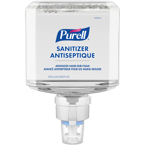 D&eacute;sinfectant pour les mains avanc&eacute; en mousse ES8, 1200 ml, Cartouche de recharge, 70 % alcool Oxford Builders Supplies Inc