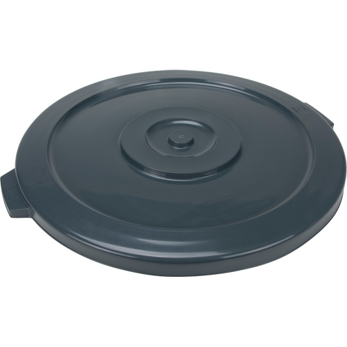 Couvercle pour contenant &agrave; d&eacute;chets, Couvercle plat, Plastique/Poly&eacute;thyl&egrave;ne, Convient aux contenants 24" dia. Oxford Builders Supplies Inc