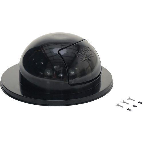 Drum Waste Disposal Top, Dome Lid, Metal, Fits Container Size: 23-1/2" Dia. Oxford Builders Supplies Inc