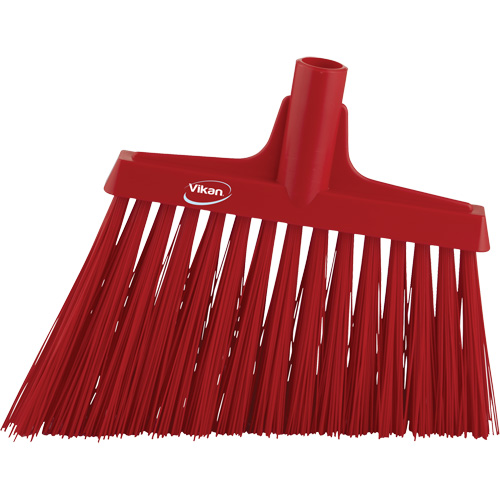 T&ecirc;te de balai oblique, Crins Extra-ferme, 12", Polyester, Rouge Oxford Builders Supplies Inc