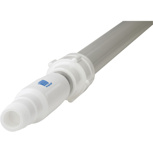 Handle, Broom/Scraper/Squeegee, White, Telescopic, 62" - 113" L Oxford Builders Supplies Inc