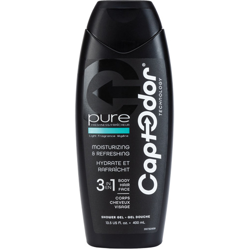 Gel douche 3 en 1, 400 ml, Pure fraîcheur, Bouteille Oxford Builders Supplies Inc