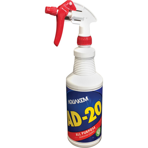 Nettoyant & d&eacute;graissant AD-20, Bouteille &agrave; g&acirc;chette Oxford Builders Supplies Inc