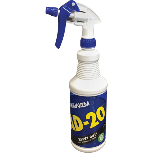 Nettoyant & d&eacute;graissant industriel AD-20, Bouteille &agrave; g&acirc;chette Oxford Builders Supplies Inc