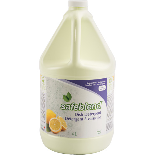 Dish Detergent, Liquid, 4 L, Lemon Oxford Builders Supplies Inc
