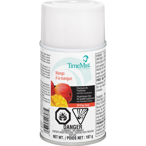 TimeMist&reg; Industrial Strength Air Freshener, Mango, Aerosol Can/Cartridge Oxford Builders Supplies Inc