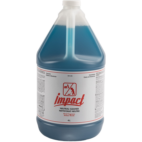 Nettoyant neutre pour planchers Impact, 4 L, Cruche Oxford Builders Supplies Inc