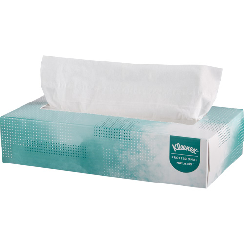 Papiers-mouchoirs Naturals de Kleenex, 2 pli, 8,4" lo x 8" la, 125 feuilles/boîte Oxford Builders Supplies Inc