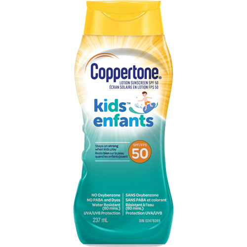 Kids Water Resistant Sunscreen, SPF 50, Lotion Oxford Builders Supplies Inc