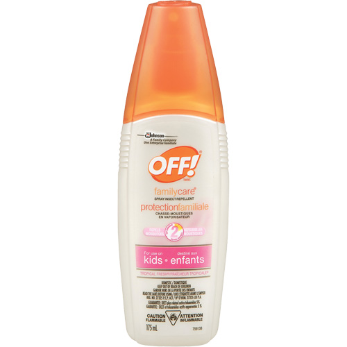 Insectifuge Off! Protection familiale &agrave; parfum de Fraîcheur tropicale, DEET &agrave; 5 %, Vaporisateur, 175 ml Oxford Builders Supplies Inc