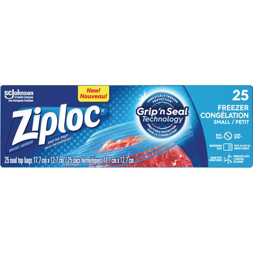 Ziploc&reg; Freezer Bags Oxford Builders Supplies Inc