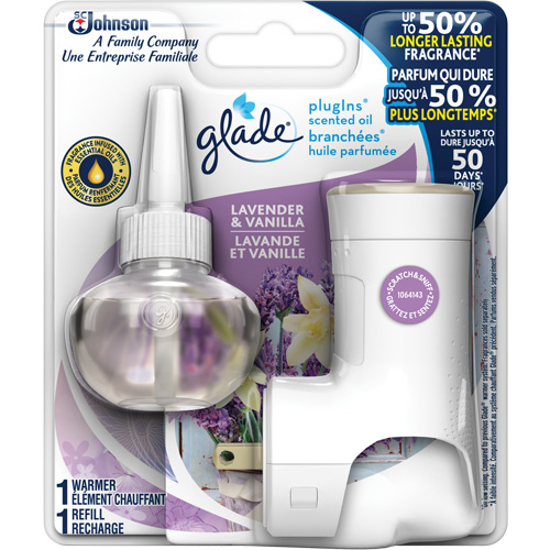 Trousse de d&eacute;marrage Glade Branch&eacute;es huile parfum&eacute;e Oxford Builders Supplies Inc