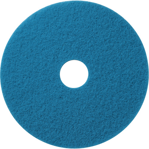 Floor Pads, 12", Cleaning/Scrubbing, Blue Oxford Builders Supplies Inc