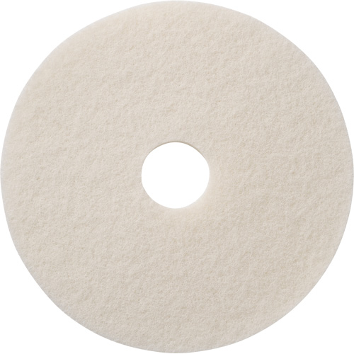 Floor Pads, 12", Polish, White Oxford Builders Supplies Inc