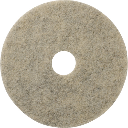 Porko Plus Floor Pads, 19", Buffing/Burnishing, Beige Oxford Builders Supplies Inc
