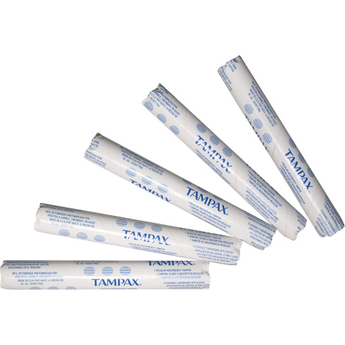 Tampons hygi&eacute;niques r&eacute;guliers Tampax Oxford Builders Supplies Inc