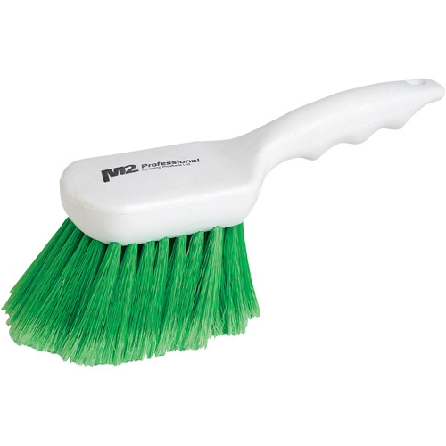 Brosse &agrave; recoins &agrave; manche court, 9" l, Soies Synth&eacute;tique, Vert Oxford Builders Supplies Inc