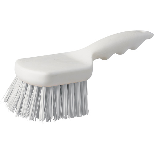 Brosse &agrave; chaudron &agrave; manche court, 9" l, Soies Polypropyl&egrave;ne, Blanc Oxford Builders Supplies Inc