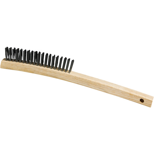 Brosse, Acier, 3 x 19 rangs de fils, Longueur 13-3/4" Oxford Builders Supplies Inc